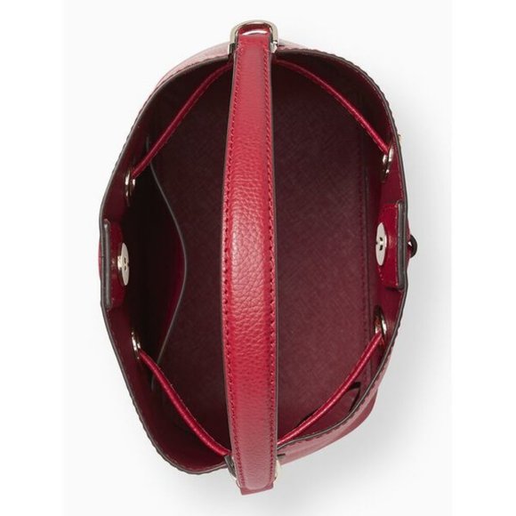 ♠️ Kate Spade Red Cake Eva Small Bucket Bag NWT - Picture 5 of 5